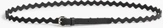 Leather belt