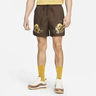 Men's Nike Sportswear Woven Flow Shorts in Brown