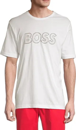 Artwork Logo Crewneck T Shirt