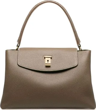 Layka leather tote bag