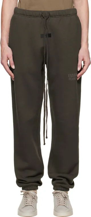 Essentials Gray Drawstring Lounge Pants