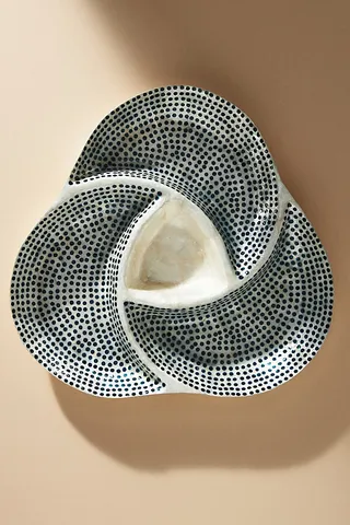 Tala Chip & Dip Platter Blue