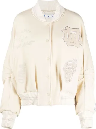 Liberty cropped bomber jacket