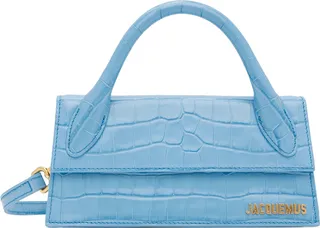 Jacquemus Blue 'Le Chiquito Long' Bag