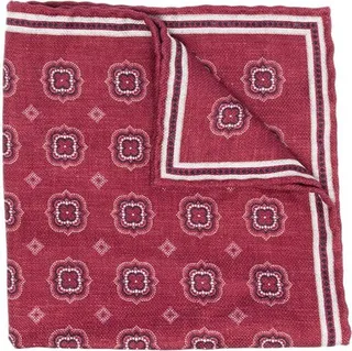 Geometric-Print Pocket-Square