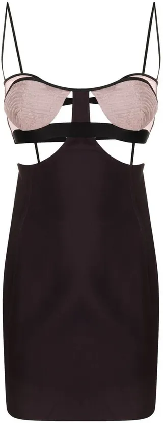 Bustier Cut-Out Dress