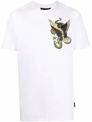 logo crew-neck T-shirt