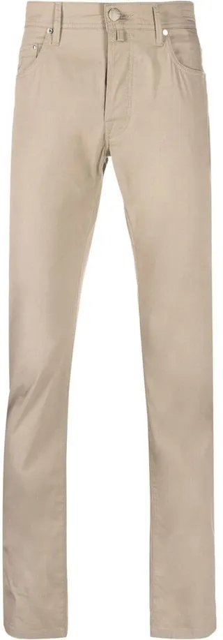 Slim-Cut Chino Trousers