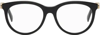 Gucci Black GG Round Glasses