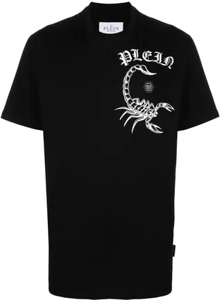 chest logo-print detail T-shirt