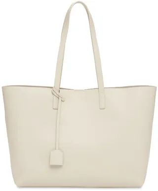 Saint Laurent leather shopping bag