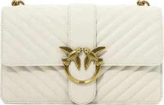 Pinko Love Classic Icon V Quilt Shoulder Bag