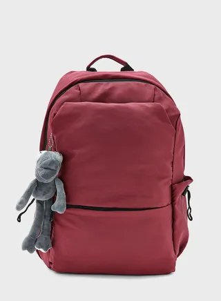 Backpack With Laptop Compartment With Bunny Charm