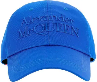 Alexander McQueen Logo Embroidered Baseball Cap