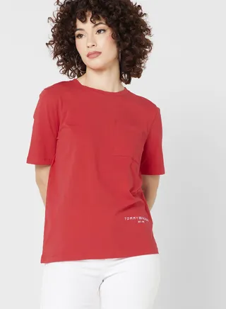 Crew Neck Logo T-Shirt