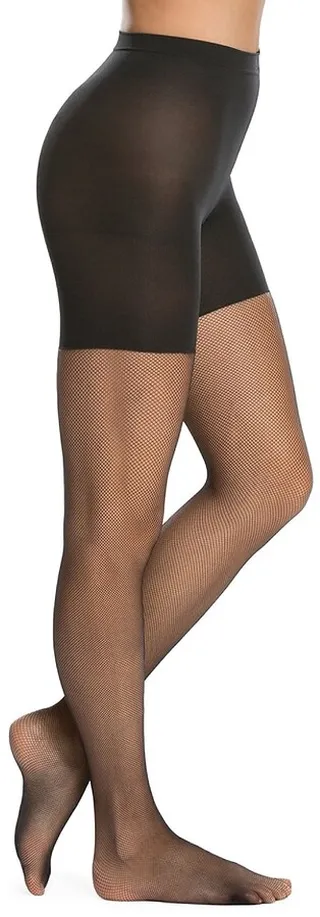 Uptown Tight-End Micro-Fishnet Tights