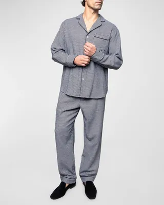 Men's West End Houndstooth Pajama Set