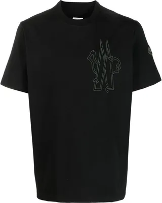 embroidered-logo cotton T-shirt