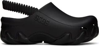 GCDS Black Ibex Clogs