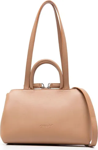 mini Orizzonte leather shoulder bag