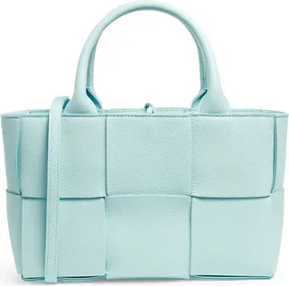 Bottega Veneta Medium Leather Intreccio Arco Tote Bag
