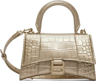 Balenciaga Yellow XS Hourglass Bag