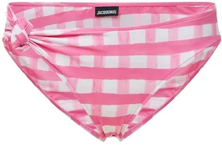 Le Maillot Vichy check bikini bottoms