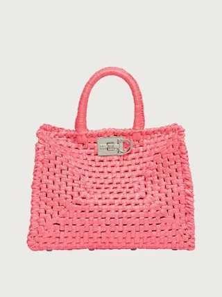 Ferragamo Women Ferragamo Studio Box bag (M) Pink