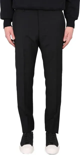 AMI Mid-Rise Straight Leg Trousers