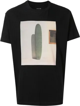graphic-print cotton T-shirt