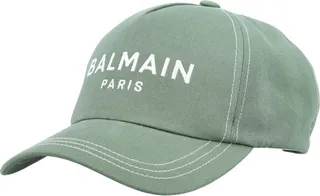 Balmain Logo Embroidered Baseball Cap