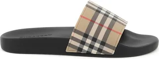 Burberry Tartan Rubber Slides