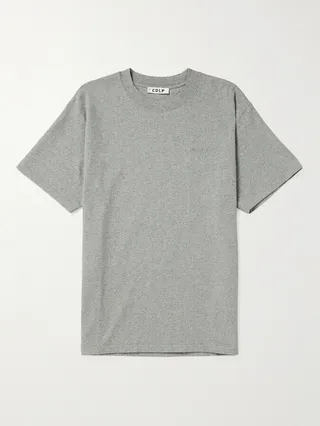 Mobilité Logo-Embroidered Cotton-Jersey T-Shirt