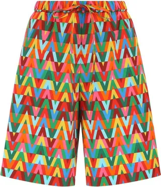 Valentino All-Over Printed Bermuda Shorts