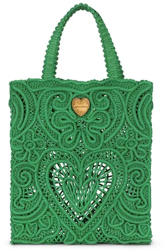 small Beatrice crocheted tote bag