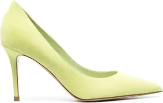 Eva 90mm suede pumps