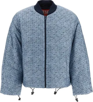 Oversized Monogram Bomber Jacket