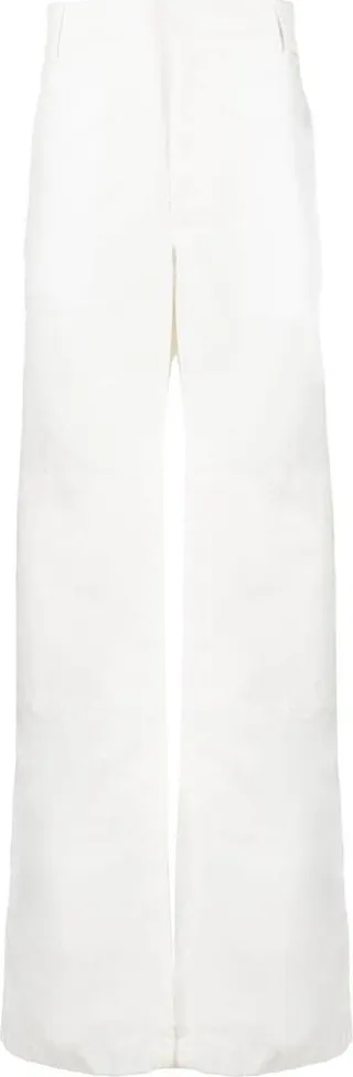 Lightercap straight-leg trousers
