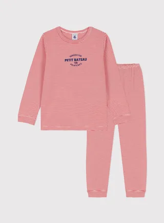 Kids Striped Pyjama Set