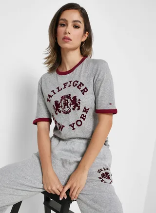 Crew Neck Logo T-Shirt