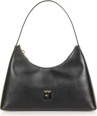 Diamante S Shoulder Bag In Leather