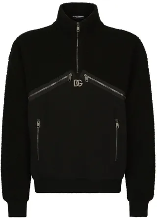 Zip-Detail Pullover