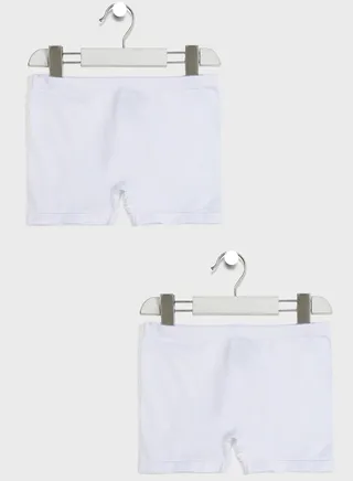 Kids 2 Pack Modesty Briefs