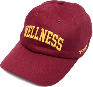 Wellness logo-embroidered baseball cap