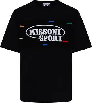 Missoni Logo Printed Crewneck T-Shirt
