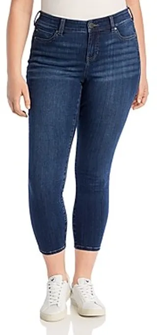 Liverpool Plus Ankle Skinny Jeans in Elysian Dark