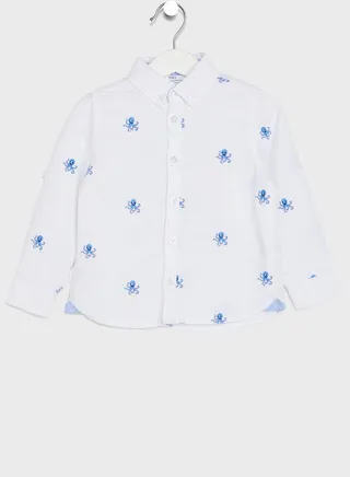 Kids Oxford Straight Fit Shirt