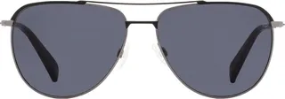 Tinted Pilot-Frame Sunglasses
