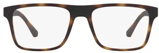 Emporio Armani Rectangular Frame Glasses