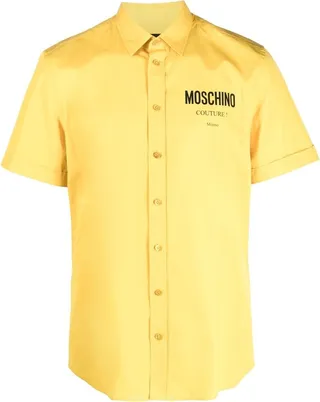 logo-print cotton T-shirt